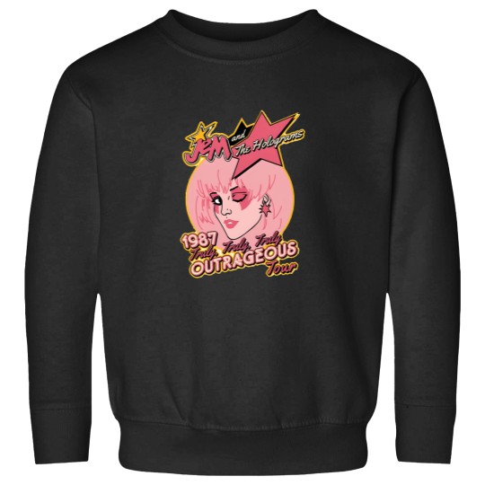 Discover Jem & The Holograms Sweatshirts, Jem Outrageous Tour Sweatshirts