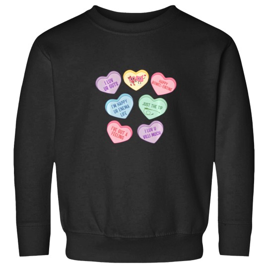 Discover Valentine Gi Nurse Endo Heart Candy Nurse Gastroenterologist Sweatshirts