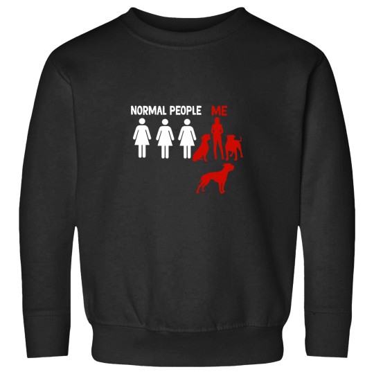 Discover funny American bulldog normel pepole me Sweatshirts