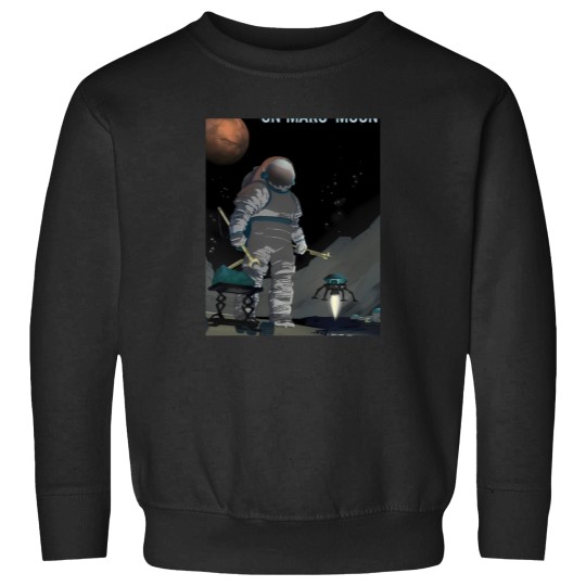 Discover Work The Night Shift On Martian Moon Phobos Graphic T-Shirt 205 Sweatshirts