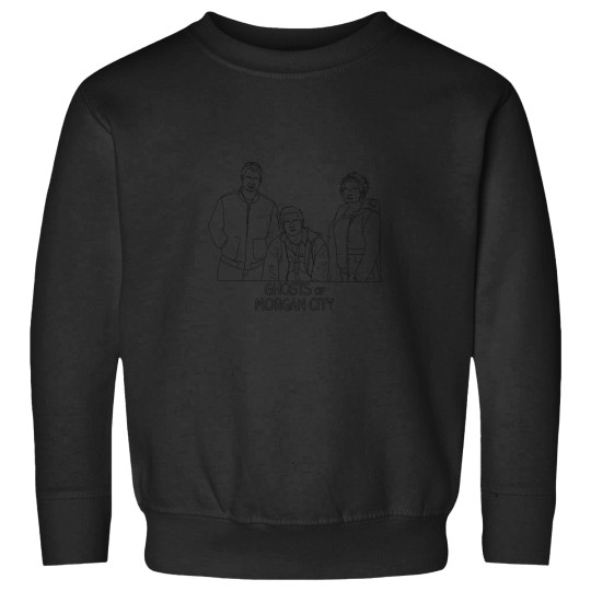 Discover 9140-Ghosts-Of-Morgan-City-Baseball--Sleeve-T-Shirt Sweatshirts