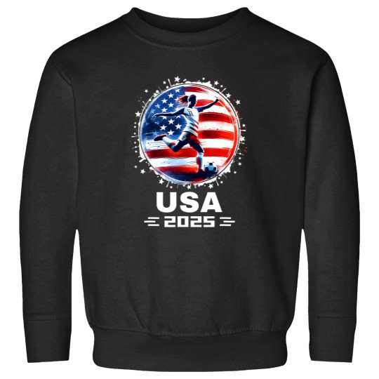 Discover Womens Soccer American Flag Soccer Apparel Soccer 2025 Sweatshirts