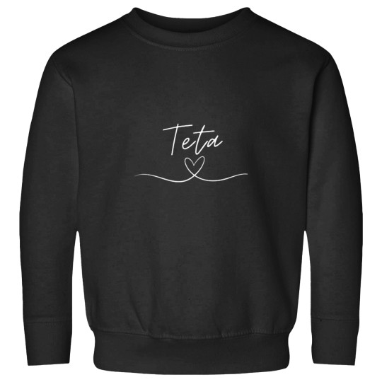 Discover Teta &amp_ heart (Aunt. Aunt. Tetka. Faster. Moster.) Sweatshirts