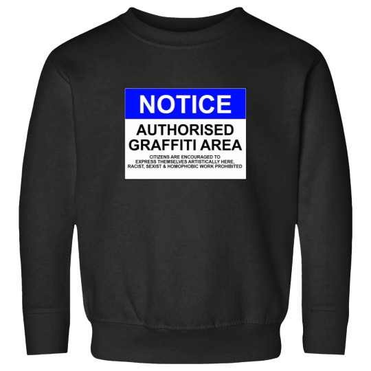 Discover Authorised Graffiti Area Sweatshirts