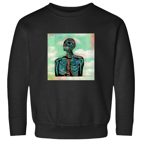 Discover Skeleton geli print Sweatshirts