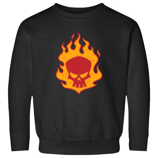 Discover Flaming Skull Sweatshirts