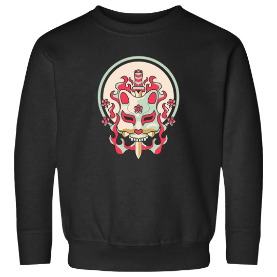 Discover Kitsune-Mask-Japanese-Style-T-Shirt-T-Shirt Sweatshirts