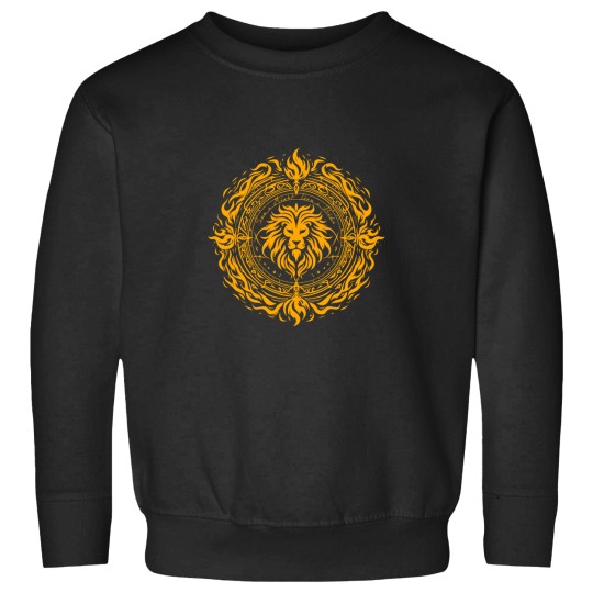 Discover Blazing Lion of Pride Escanor’s Eternal Flame - Dark Gold (Orange) Sweatshirts