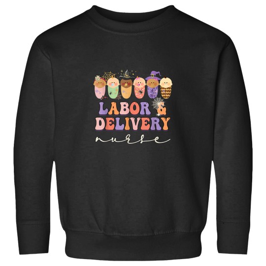 Discover Labor and Delivery Nurse  - L&D Nurse  - babys Nurse Shirts - Retro Nurse  - Nur Sweatshirts