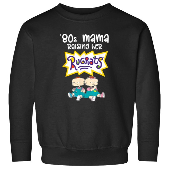 Discover Mademark x Rugrats - 80s Mama Raising Her Rugrats - & Lil Sweatshirts
