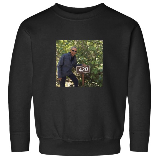 Discover 420-Obama-Print T-Shirt Sweatshirts