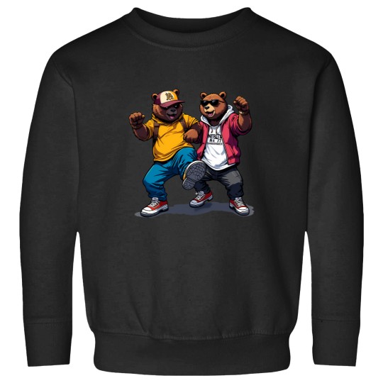 Discover Street Dance Hip-Hop Bears Sweatshirts