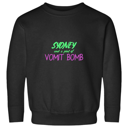 Discover Sydney and a pint of Vomit bombs Sweatshirts