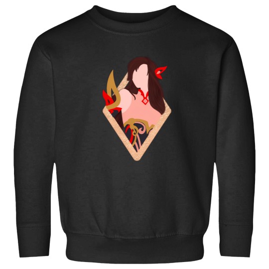 Discover Red & Gold Woman Fighter Sweatshirts