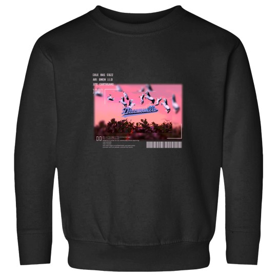 Discover Dreamville Records- Flying Horses Active Sweatshirts
