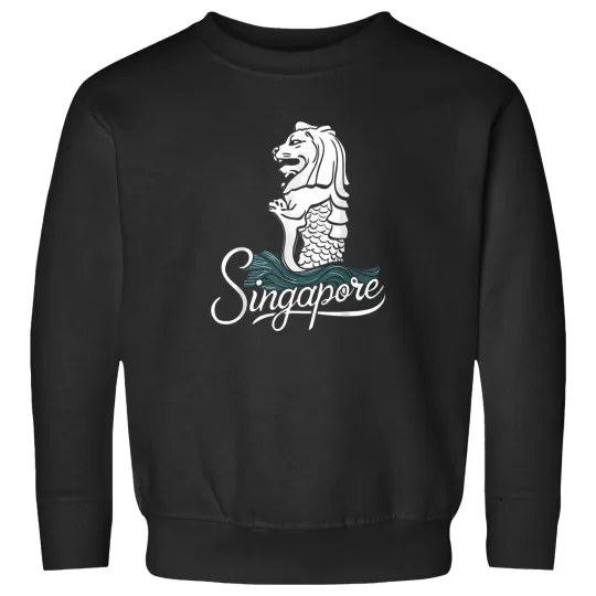 Discover Singapore-Iconic-Merlion-Lion-Asia-Travel-Souvenir-T-Shirt Sweatshirts