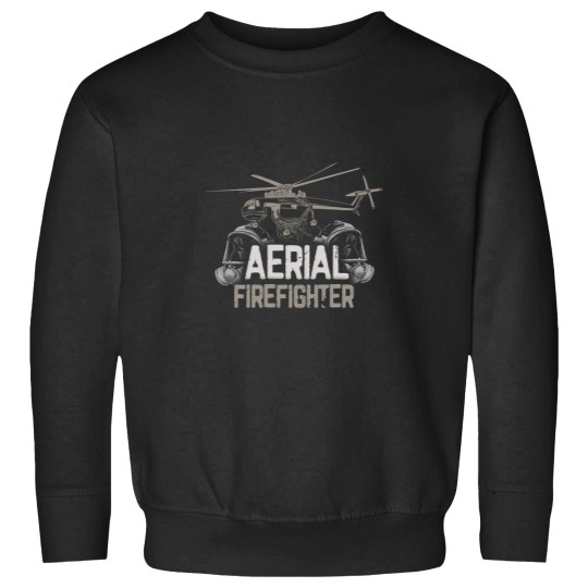 Discover Aerial Firefighter Gift Fireman Helicopter Pilot Sweatshirts