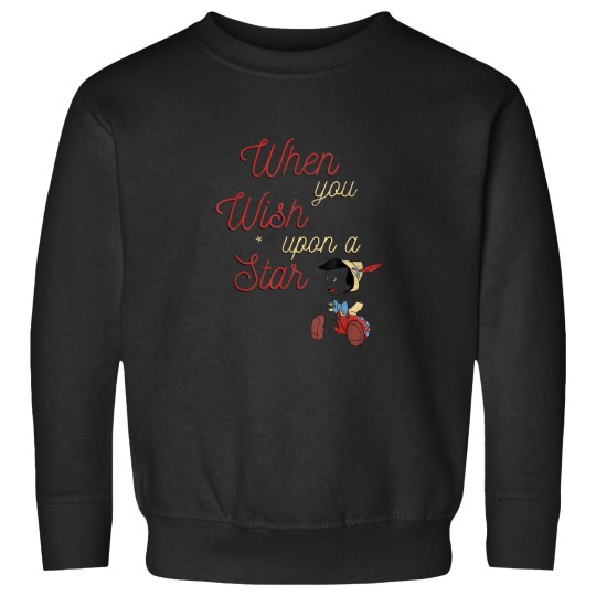 Discover Disneyyy-Pinocchio-When-You-Wish-Upon-A-Star-T-Shirt Sweatshirts