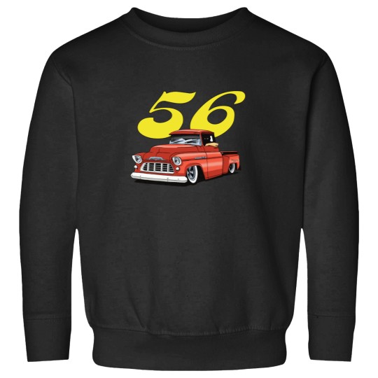 Discover Truck 56 Chev Pickup Sketch Sweatshirts
