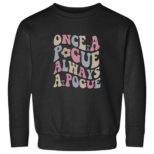 Discover Once A Pogue Always A Pogue Family Chrismast Present Gift Sweatshirts