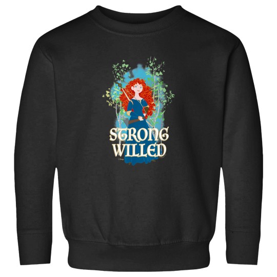 Discover Brave---Merida-Strong-Willed-T-Shirt Sweatshirts