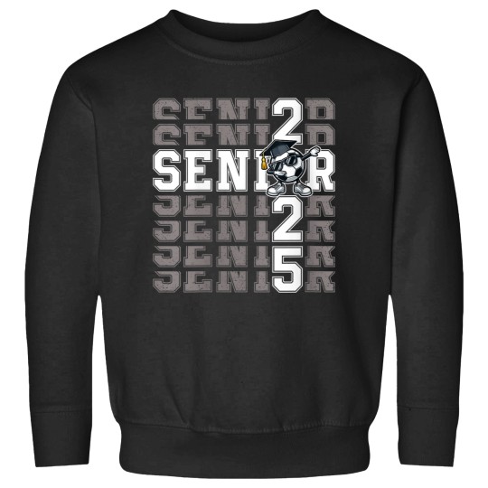 Discover Class Of 2025 Soccer Senior Graduation Toddler Boys Girls Sweatshirts