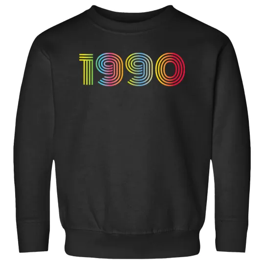 Discover Funky 1990 Original Vintages Birthday Est Edition 1990 Sweatshirts