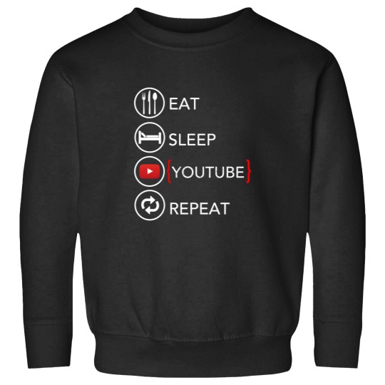 Discover Video Blogger Vlogger Like Subscribe Podcaster Sweatshirts