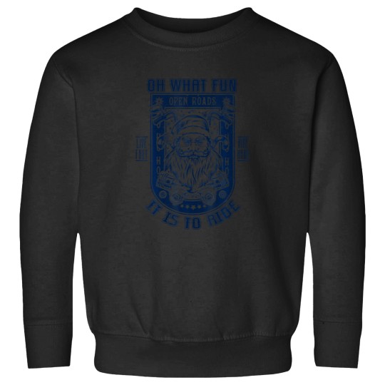 Discover Funny Christmas Motorcycle Santa Biker Motorbike Sweatshirts