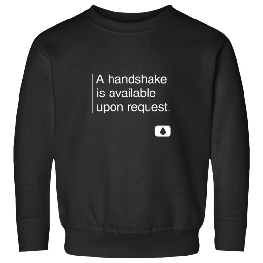 Discover Handshake Available Sweatshirts