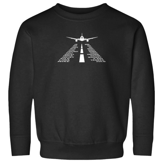 Discover Airplane-Phonetic-Alphabet T-Shirt Sweatshirts