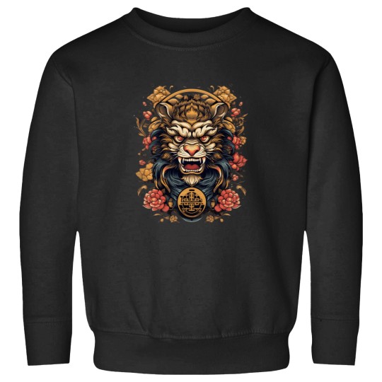 Discover Dragon Anime Japanese Sea Waves Sweatshirts