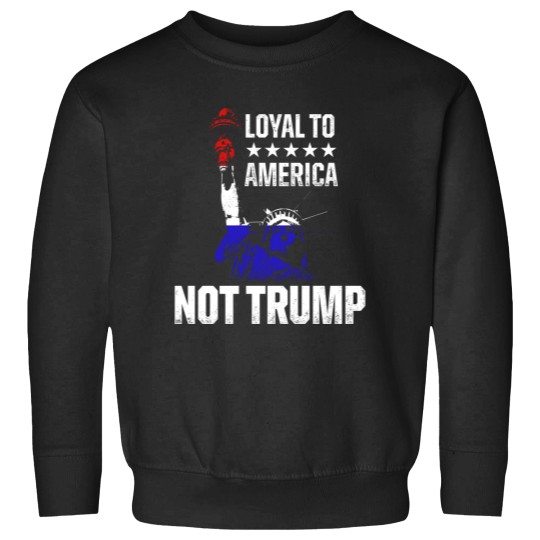 Discover Anti-trump 2020 Us Flag Art Against Trump Usa Election Sweatshirts
