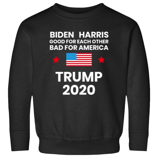 Discover Anti Biden-Biden Harris Bad For America Pro Trump 2020 Election_4 Sweatshirts