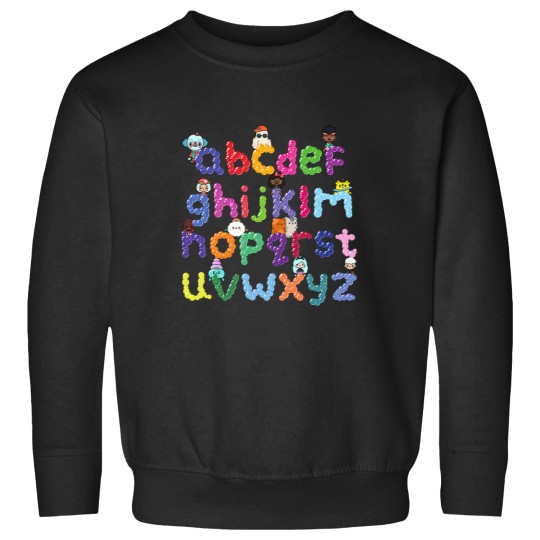Discover Tcaboca Alphabet Sweatshirts