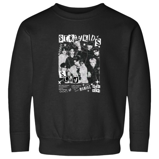 Discover Vintage Stray Kids World Tour 2025 Comfort Color Sweatshirts Maniac Kpop Concert Fan Made 2025 Sweatshirts