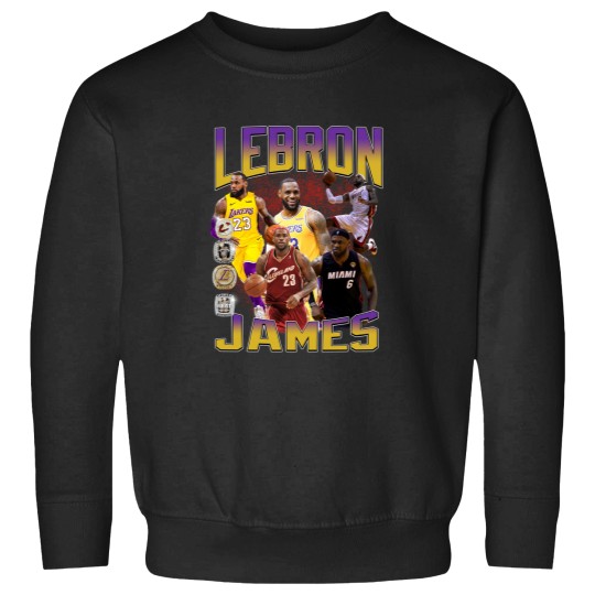 Discover Basketball Legend LeBron James Sweatshirts
