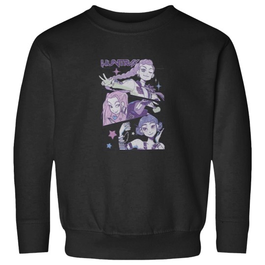 Discover Kpop Demon Hunters Sweatshirts, Huntrix Sweatshirts
