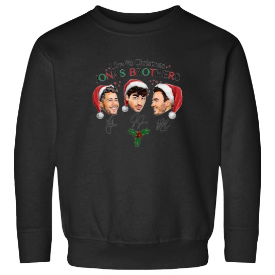 Discover Like It's Christmas Jonas Brothers Sweatshirts, Jonas Brothers Unisex Sweatshirts
