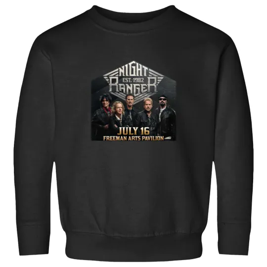 Discover New Night Ranger 2024 Tour Short Sleeve Gift For Fan Sweatshirts