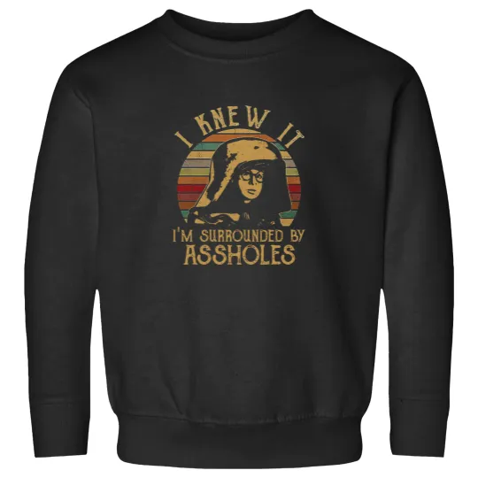 Discover Spaceballs Dark Helmet I Knew It Im Surrounded By Assholes Vintage Sweatshirts