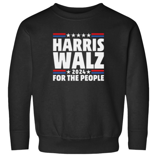 Discover Harris Walz For The People Campaign Sweatshirts