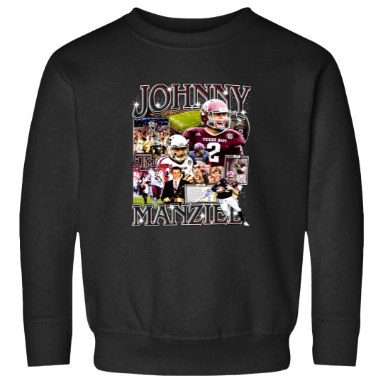 Discover Johnny Manziel Vintage Style Bootleg Sweatshirts, Johnny Manziel Sweatshirts