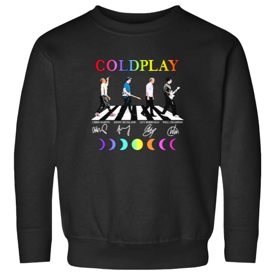 Discover Coldplay Band Sweatshirts Round