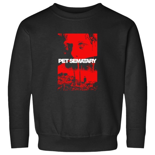 Discover Pet Sematary Poster Art Sweatshirts, Pet Sematary Decayed Cat Black Sweatshirts