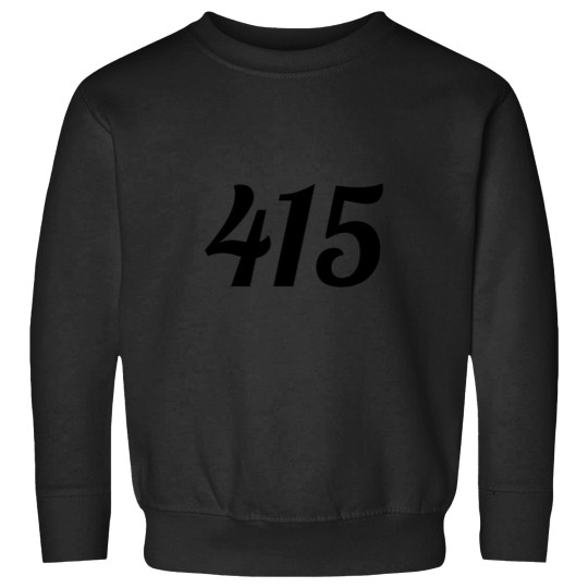Discover 415 Area Code For San Francisco California Sf 415 Sweatshirts