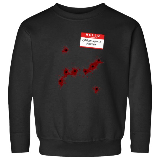 Discover Hi my name is Officer Alex Murphy Baseball Sleeve T-Shirt Sweatshirts