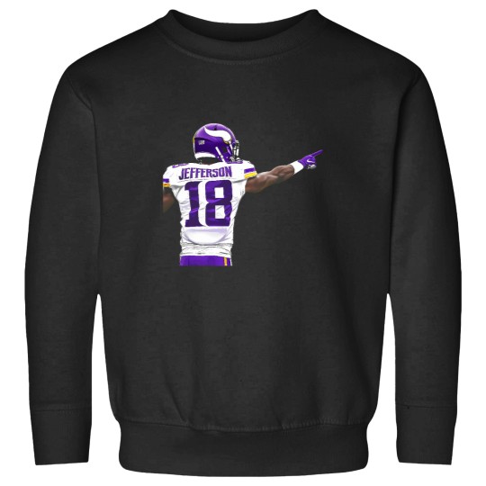 Discover Justin Jefferson's Victory Point Sweatshirts