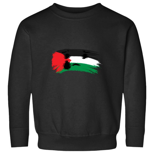 Discover Palestine flag - sad Sweatshirts