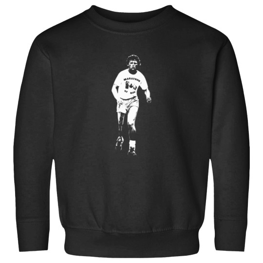Discover Terry Fox  Keep Running  The White Stencil Sweatshirts